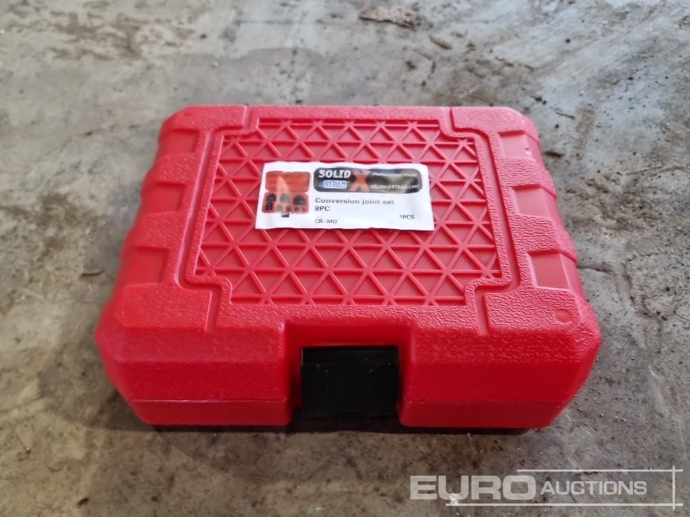 Unused Solid X Impact Socket Adaptors (8 Piece Set) - Workshop equipment: picture 2 Unused Solid X Impact Socket Adaptors (8 Piece Set) - Workshop equipment: picture 2