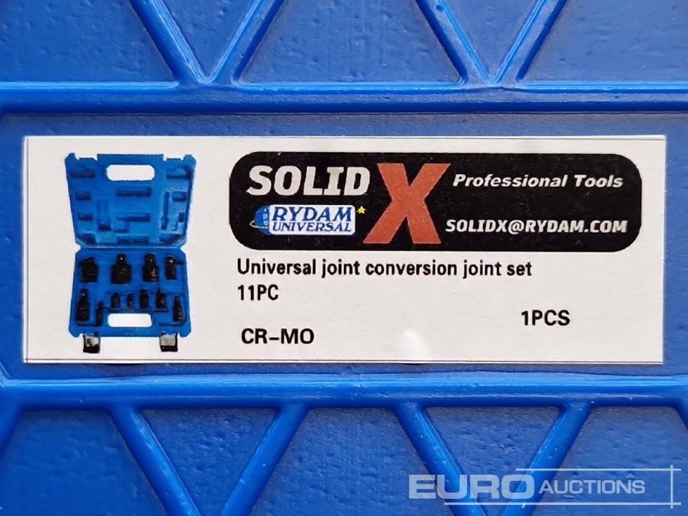 Unused Solid X Impact Universal Socket Adaptors (11 Piece Set) - Workshop equipment: picture 4 Unused Solid X Impact Universal Socket Adaptors (11 Piece Set) - Workshop equipment: picture 4
