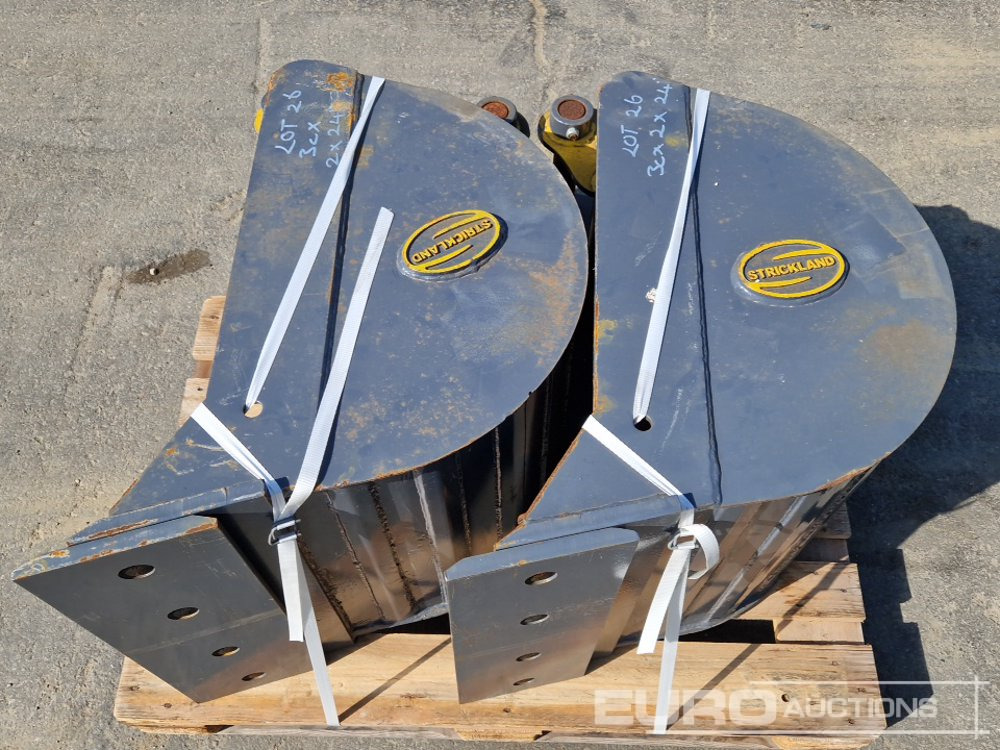 Unused Strickland 24" Digging Buckets to suit JCB 3CX (2 of) - Bucket: picture 5 Unused Strickland 24" Digging Buckets to suit JCB 3CX (2 of) - Bucket: picture 5