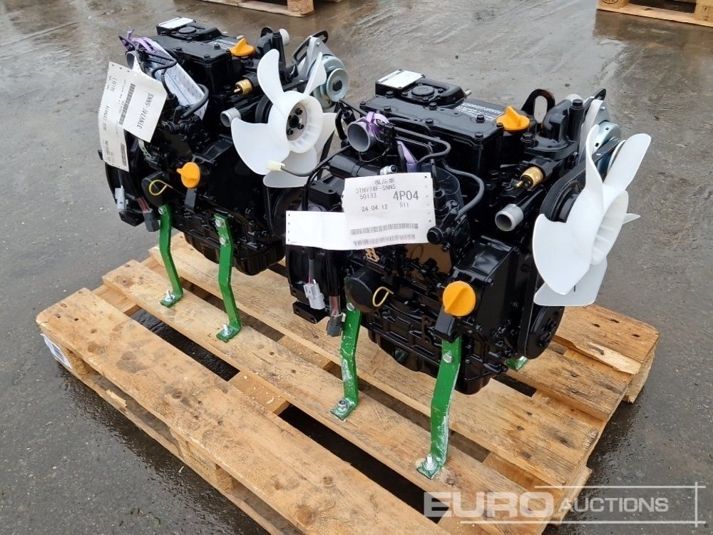 Unused YANMAR 3TNV74F-SNNS Diesel Engines (2 of) - Engine for Construction machinery: picture 2 Unused YANMAR 3TNV74F-SNNS Diesel Engines (2 of) - Engine for Construction machinery: picture 2