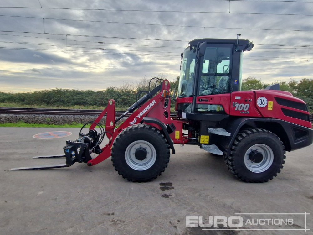 Unused Yanmar V100 - Wheel loader: picture 2 Unused Yanmar V100 - Wheel loader: picture 2