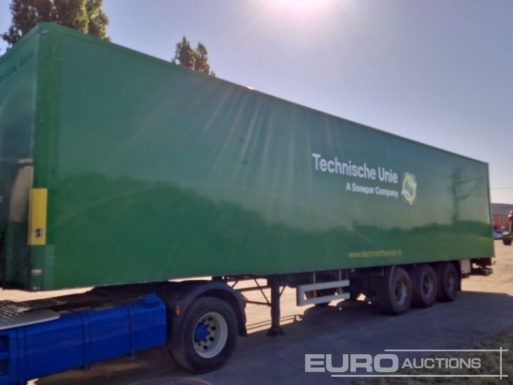 Van ECK PLY 3 Axle Trailer, Tail Lift, Electric Roll Door - Closed box semi-trailer: picture 1 Van ECK PLY 3 Axle Trailer, Tail Lift, Electric Roll Door - Closed box semi-trailer: picture 1