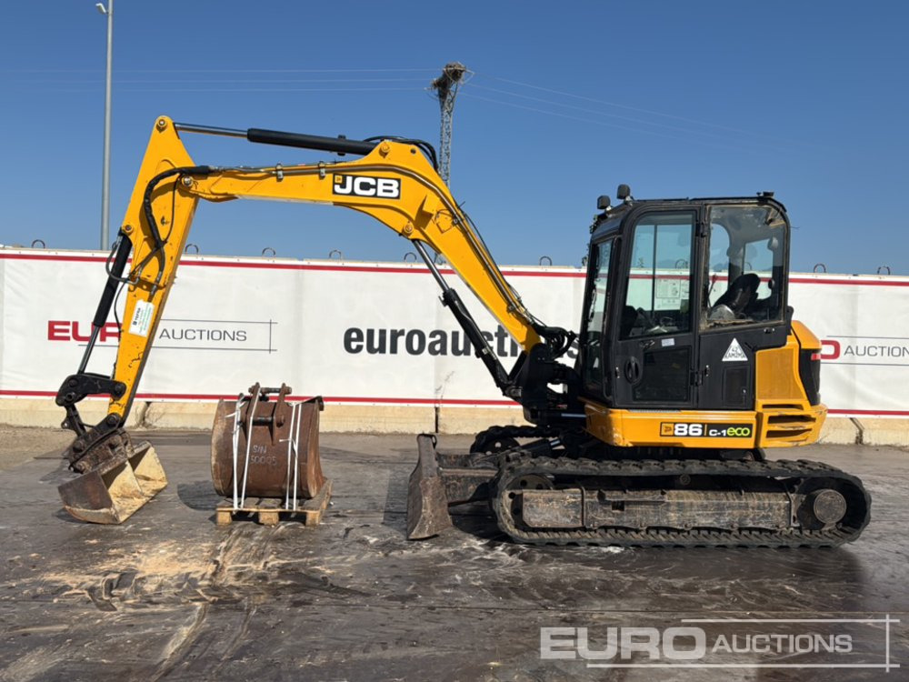 2015 JCB 86C-1 ECO - Mini excavator: picture 2 2015 JCB 86C-1 ECO - Mini excavator: picture 2