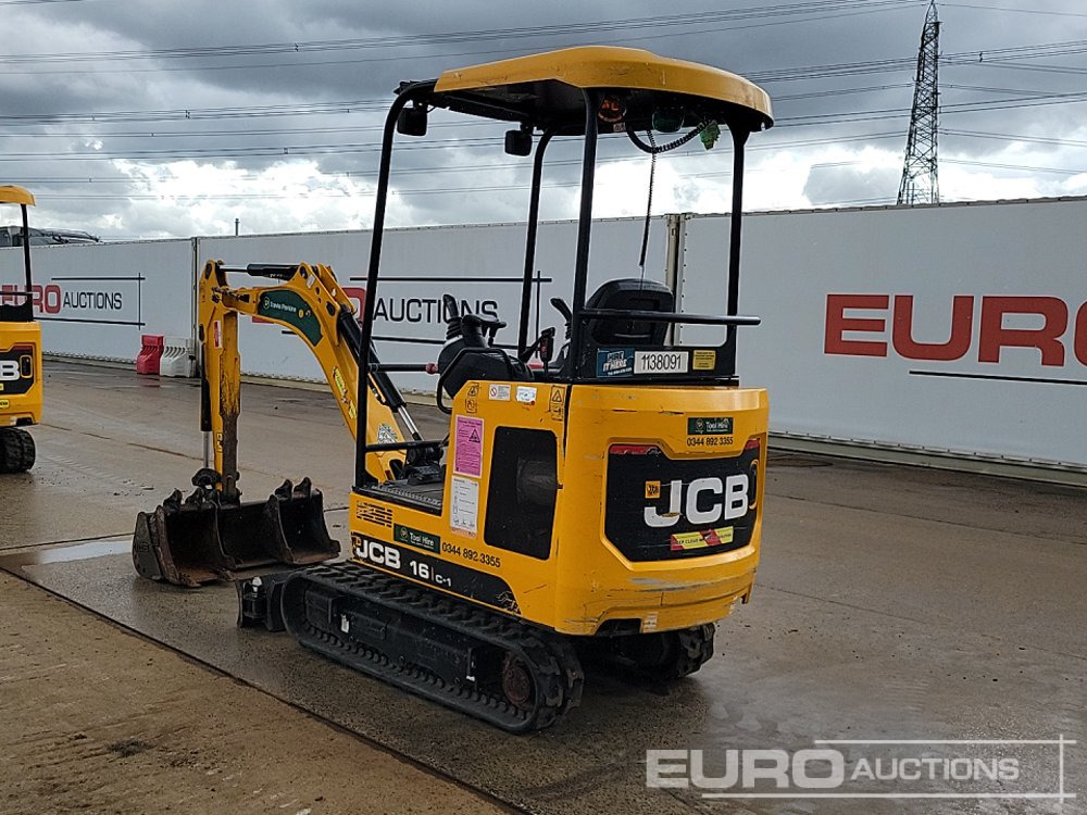 2021 JCB 16C-1 - Mini excavator: picture 3 2021 JCB 16C-1 - Mini excavator: picture 3
