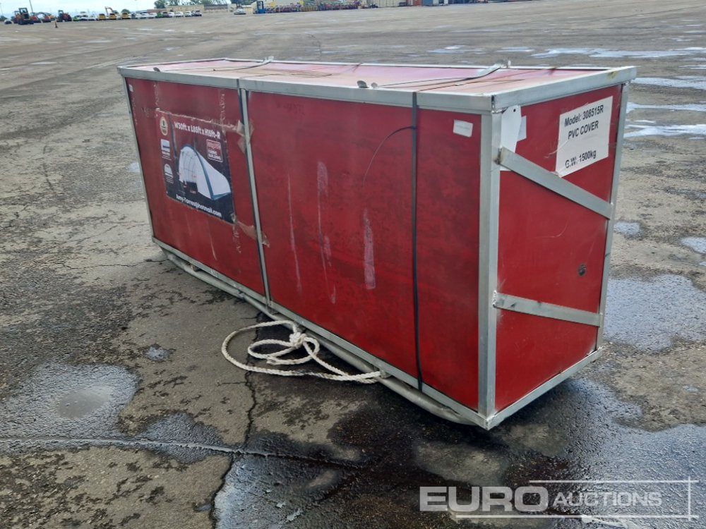 30 x 85 x 15' PVC Dome Storage Shelter / Invernadero PVC - Construction container: picture 3 30 x 85 x 15' PVC Dome Storage Shelter / Invernadero PVC - Construction container: picture 3