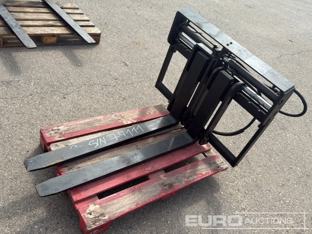 Pallet of Forks Hydraulic Adjustable to Suit Forklift - Attachment for Forklift: picture 2 Pallet of Forks Hydraulic Adjustable to Suit Forklift - Attachment for Forklift: picture 2