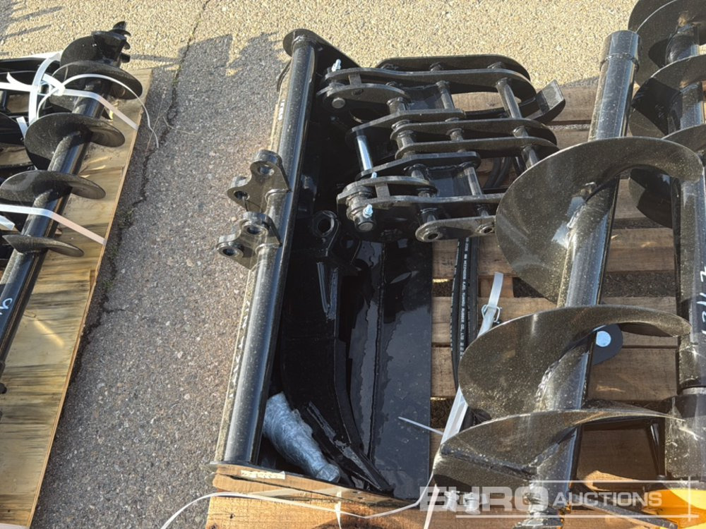 Unused 2025 Captok Mini Excavator Attachments, Quick Hitch, Rake, Ripper, Auger, 12" Auger Rod, 8" Digging Bucket, 32" Ditching Bucket - Attachment for Excavator: picture 5 Unused 2025 Captok Mini Excavator Attachments, Quick Hitch, Rake, Ripper, Auger, 12" Auger Rod, 8" Digging Bucket, 32" Ditching Bucket - Attachment for Excavator: picture 5
