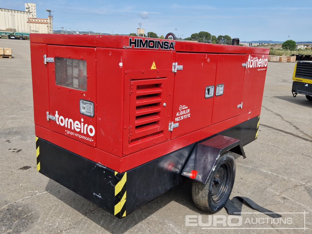 Himoinsa 30kVA Single Axle Diesel Generator / Generador30 KvA Insonoro - Generator set: picture 4 Himoinsa 30kVA Single Axle Diesel Generator / Generador30 KvA Insonoro - Generator set: picture 4