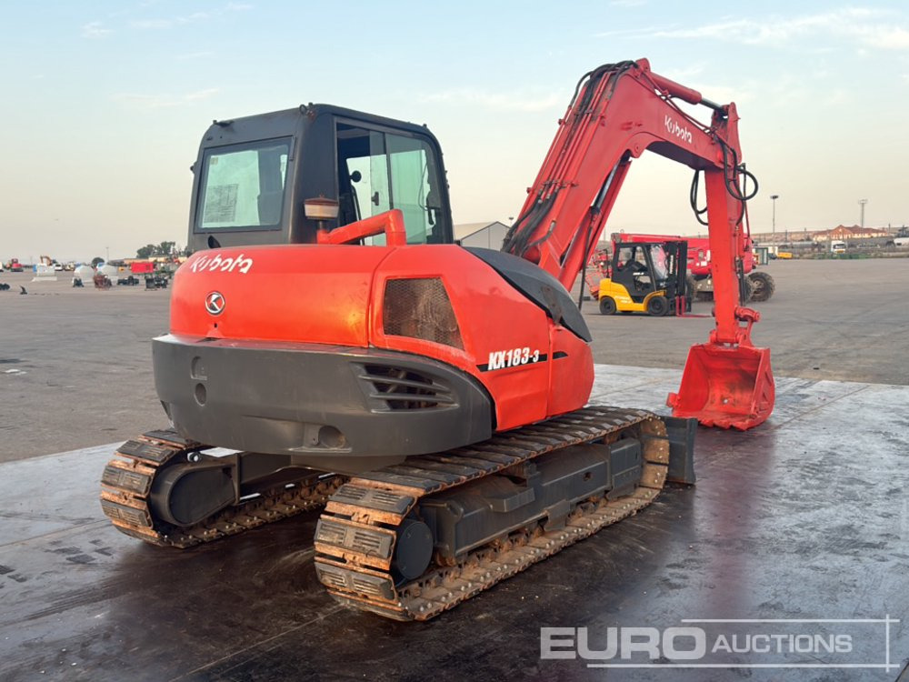 Kubota KX183-3 - Mini excavator: picture 5 Kubota KX183-3 - Mini excavator: picture 5