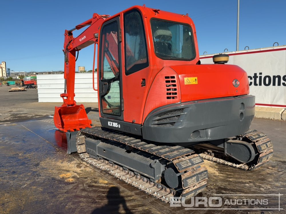 Kubota KX185-3 - Mini excavator: picture 3 Kubota KX185-3 - Mini excavator: picture 3