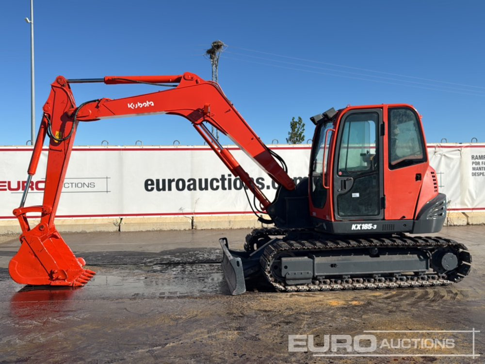 Kubota KX185-3 - Mini excavator: picture 2 Kubota KX185-3 - Mini excavator: picture 2