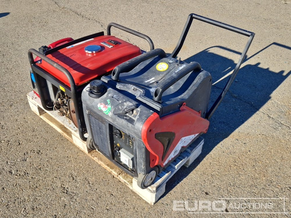 Lot of Generators: Honda EX7, Ras TL2500, Access 3000 (3 of for Spares) - Construction equipment: picture 1 Lot of Generators: Honda EX7, Ras TL2500, Access 3000 (3 of for Spares) - Construction equipment: picture 1