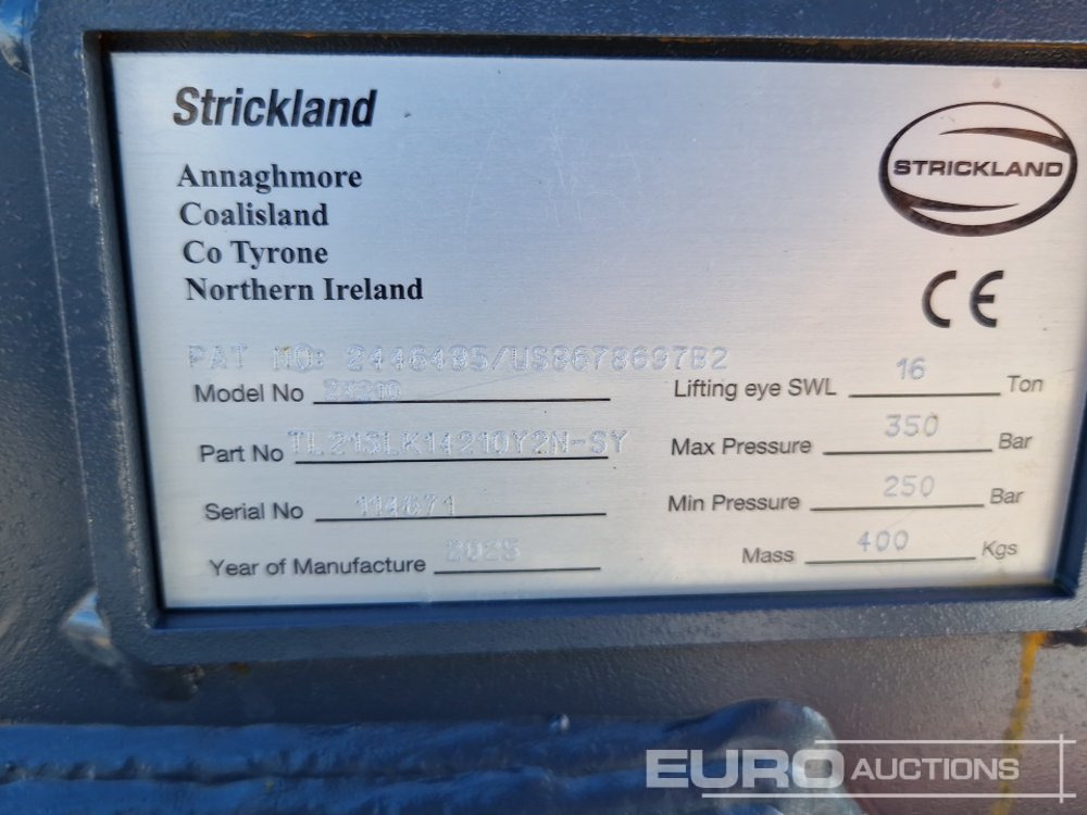 Strickland ZX210 - Quick coupler: picture 5 Strickland ZX210 - Quick coupler: picture 5