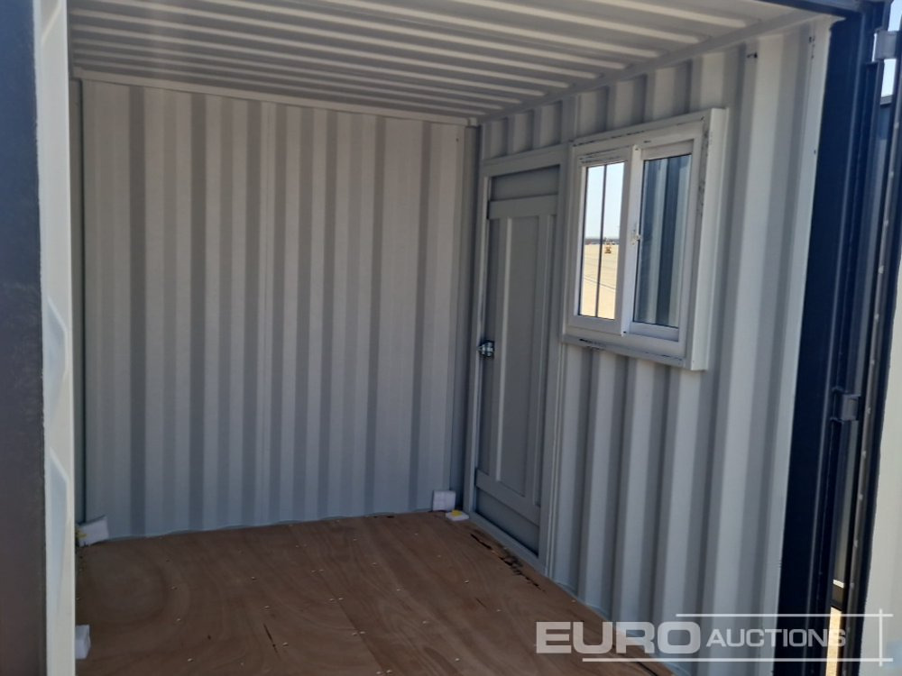 Unused 2025 10' Container, One Side Multi-Door, Side Door, Window / Contenedor - Shipping container: picture 5 Unused 2025 10' Container, One Side Multi-Door, Side Door, Window / Contenedor - Shipping container: picture 5