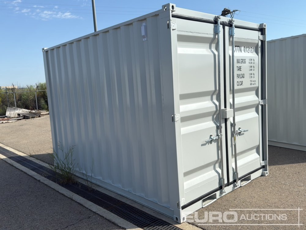 Unused 2025 12' Mini Container, Single Walk Door, Lock Box, Window, Fork Pockets / Contenedor - Shipping container: picture 4 Unused 2025 12' Mini Container, Single Walk Door, Lock Box, Window, Fork Pockets / Contenedor - Shipping container: picture 4