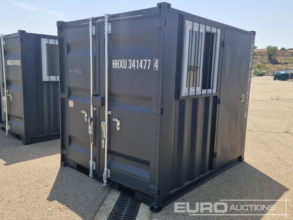 Unused 2025 9' Container, Side Door - Shipping container: picture 1 Unused 2025 9' Container, Side Door - Shipping container: picture 1
