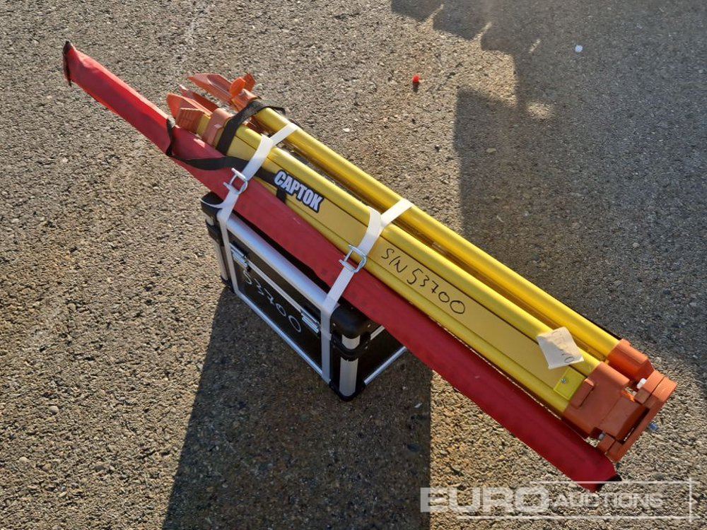 Unused 2025 Captok Self-Leveling Rotary Laser Level Wth Batteries, Receiver, Tripod, Grade Rod / Laser - Construction equipment: picture 4 Unused 2025 Captok Self-Leveling Rotary Laser Level Wth Batteries, Receiver, Tripod, Grade Rod / Laser - Construction equipment: picture 4