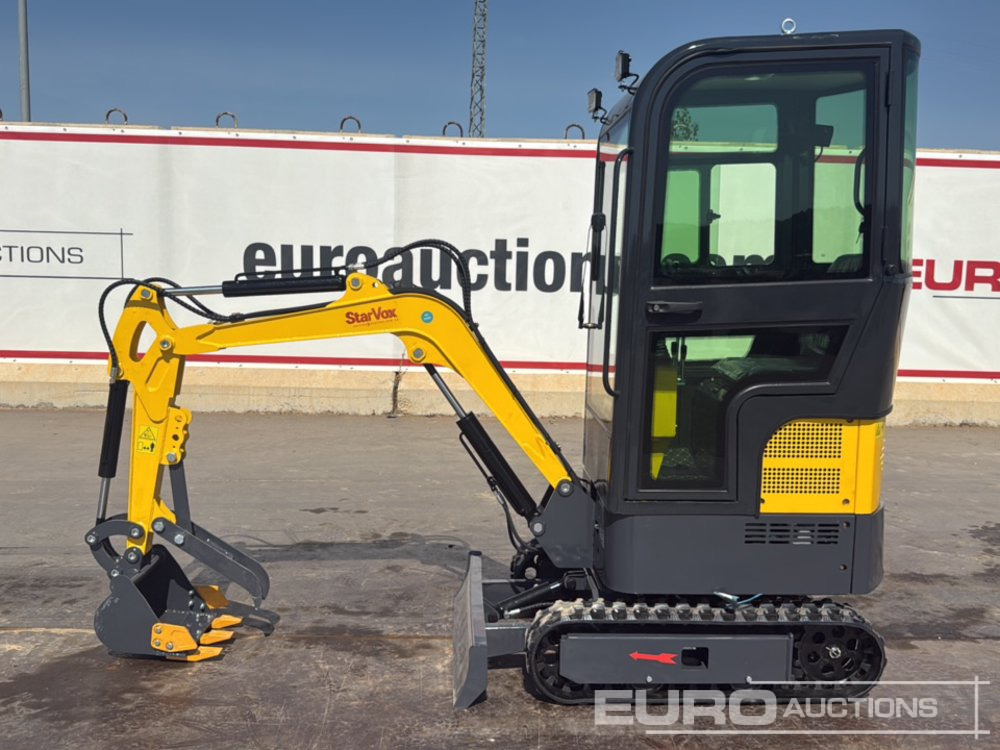 Unused 2025 STARVOX SV-ME12 - Mini excavator: picture 2 Unused 2025 STARVOX SV-ME12 - Mini excavator: picture 2