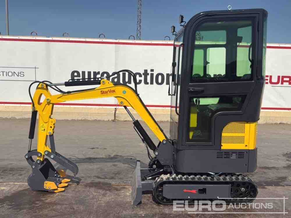 Unused 2025 STARVOX SV-ME12 - Mini excavator: picture 2 Unused 2025 STARVOX SV-ME12 - Mini excavator: picture 2