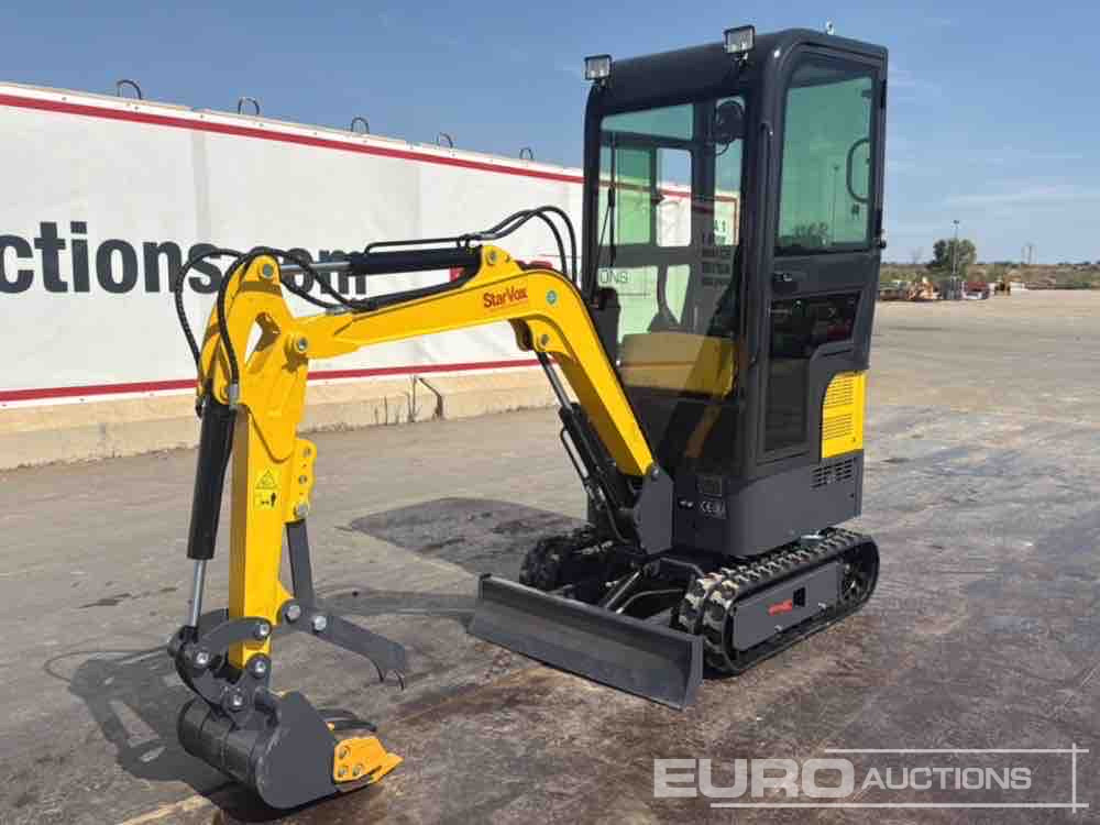 Unused 2025 STARVOX SV-ME12 - Mini excavator: picture 1 Unused 2025 STARVOX SV-ME12 - Mini excavator: picture 1