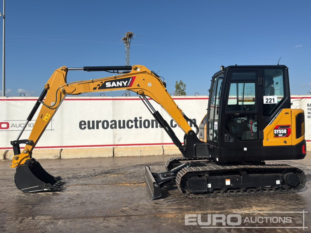 Unused 2025 Sany SY55U - Mini excavator: picture 2 Unused 2025 Sany SY55U - Mini excavator: picture 2