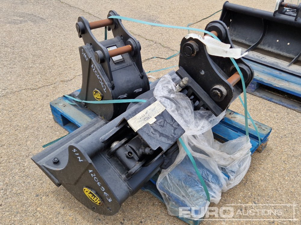 Unused Geith AT2.8R 48" Tilt Ditching Bucket, H03 12" Digging Bucket 35mm Pin to suit Mini Excavator - Bucket: picture 2 Unused Geith AT2.8R 48" Tilt Ditching Bucket, H03 12" Digging Bucket 35mm Pin to suit Mini Excavator - Bucket: picture 2