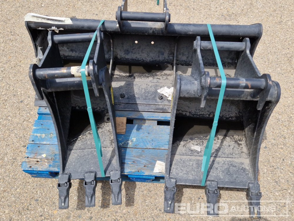 Unused Geith G03R-1200 48" Ditching Bucket, H03-0300 12" Digging Bucket, H03-450 18" Digging Bucket 40mm Pin to suit Mini Excavator / Conjunto Cazos - Bucket: picture 5 Unused Geith G03R-1200 48" Ditching Bucket, H03-0300 12" Digging Bucket, H03-450 18" Digging Bucket 40mm Pin to suit Mini Excavator / Conjunto Cazos - Bucket: picture 5