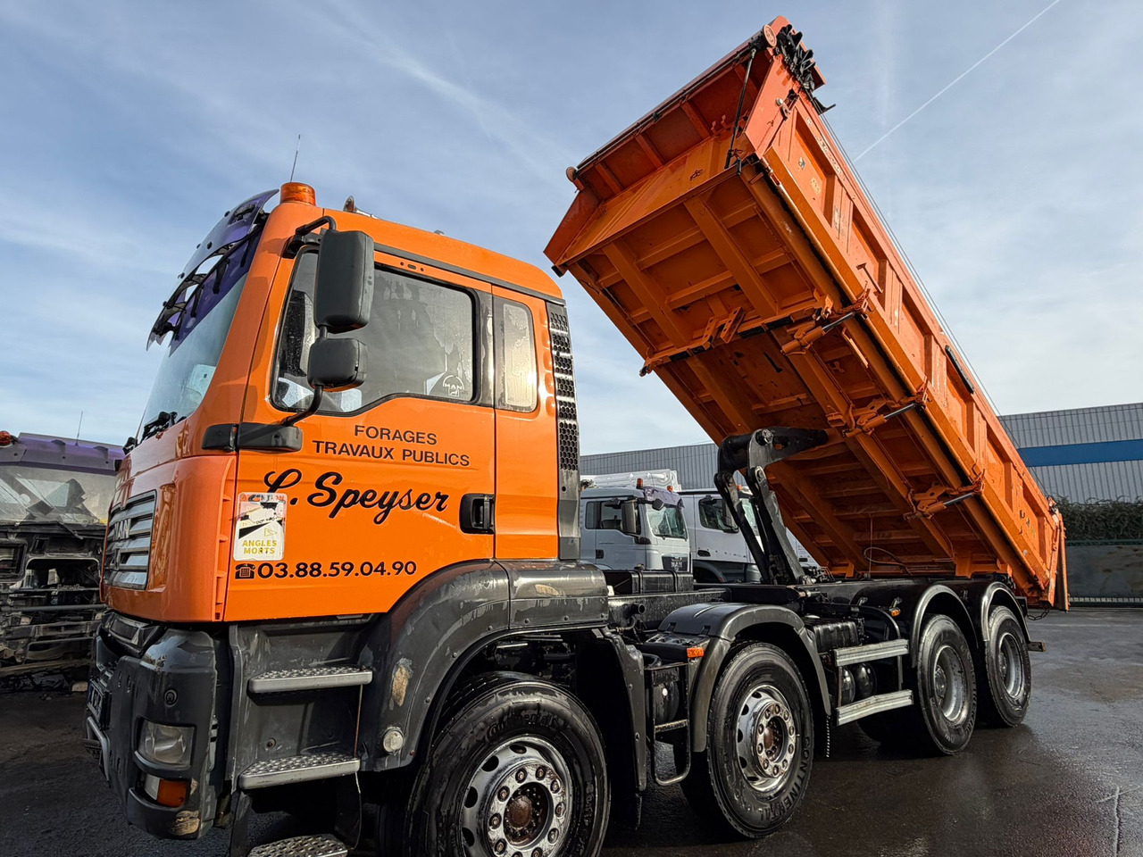 Camion benne arrière MAN avec benne Meiller BC-823-PC - Tipper: picture 2 Camion benne arrière MAN avec benne Meiller BC-823-PC - Tipper: picture 2