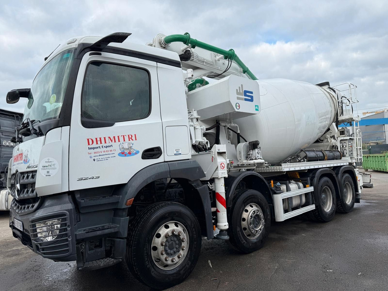 Mercedes-Benz Arocs 3243 - Concrete mixer truck: picture 2 Mercedes-Benz Arocs 3243 - Concrete mixer truck: picture 2
