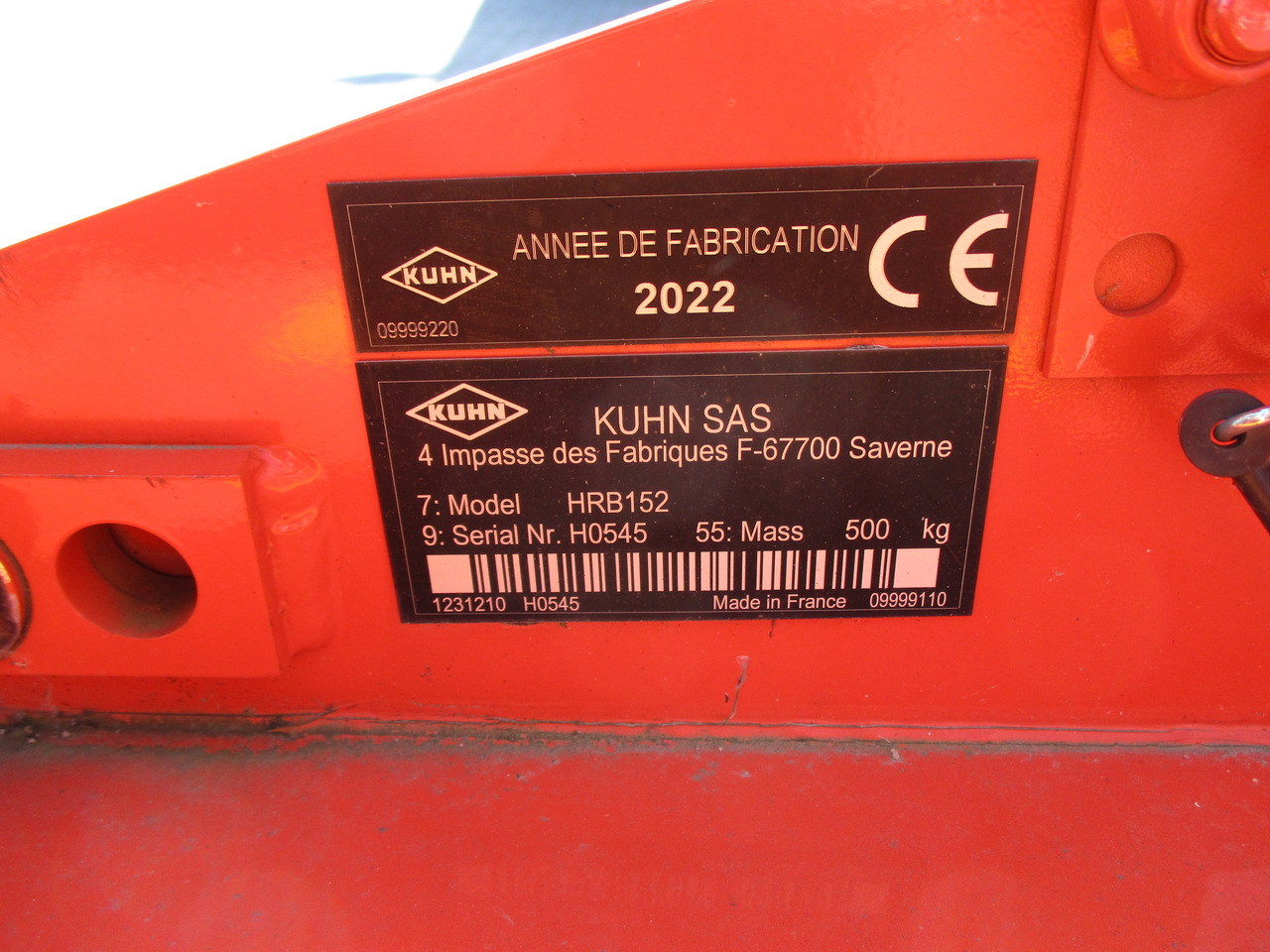 Kuhn Kreiselegge HRB 152 - Soil tillage equipment: picture 2 Kuhn Kreiselegge HRB 152 - Soil tillage equipment: picture 2