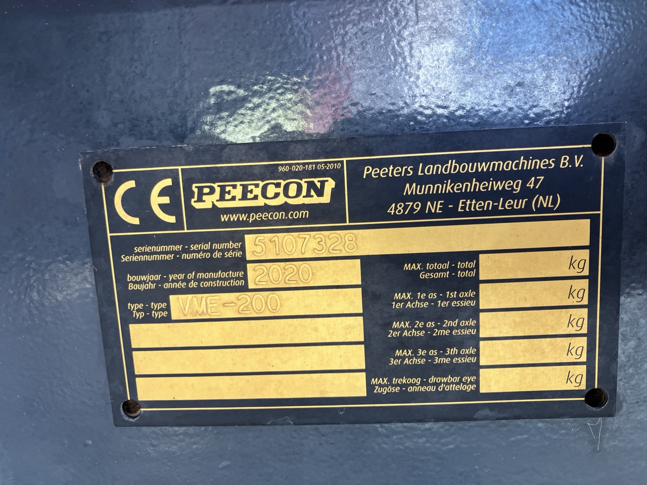 Peecon Biga 20-215 Twin Plus - Forage mixer wagon: picture 2 Peecon Biga 20-215 Twin Plus - Forage mixer wagon: picture 2