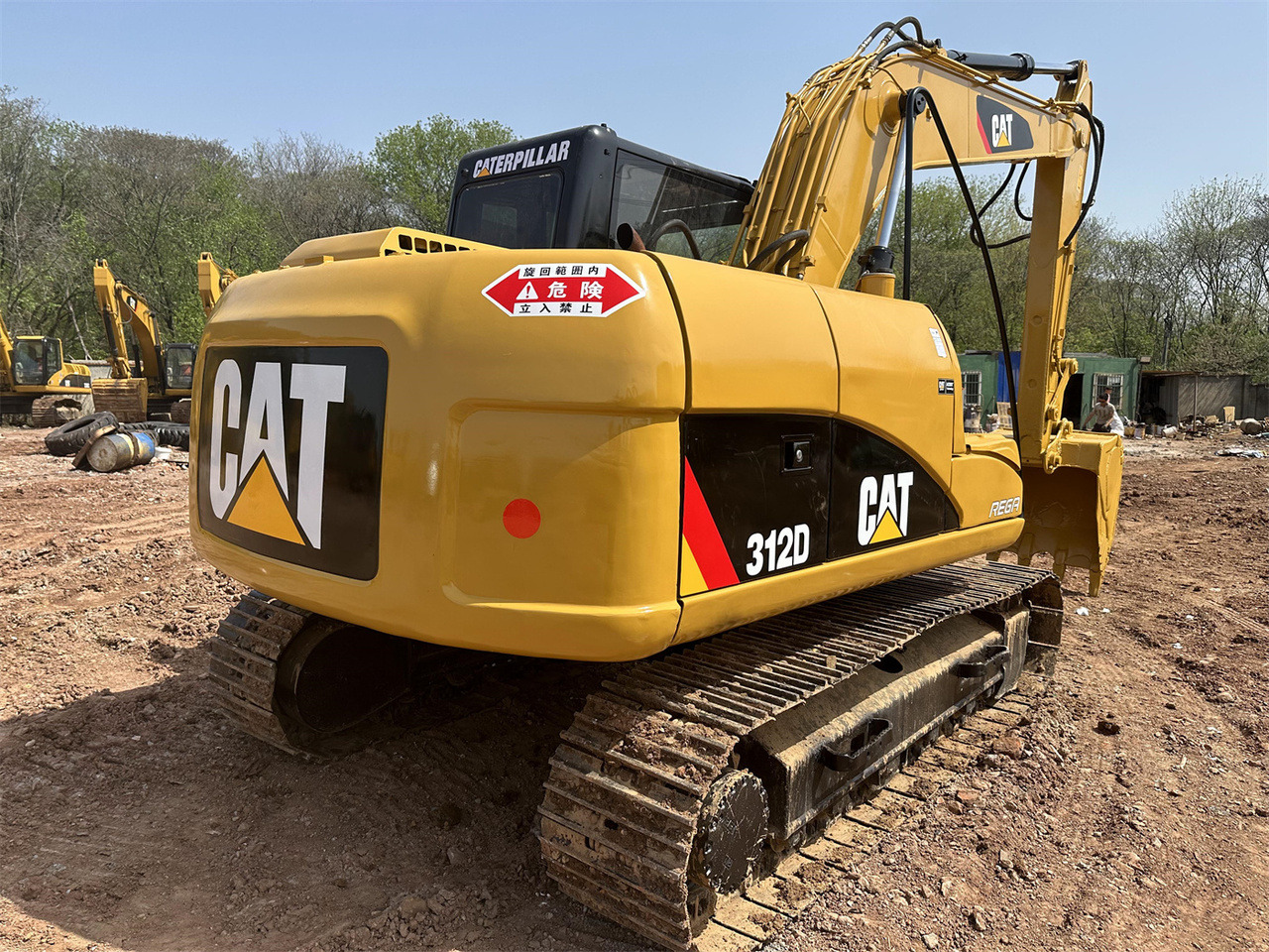 Caterpillar 312D - Mini excavator: picture 3 Caterpillar 312D - Mini excavator: picture 3