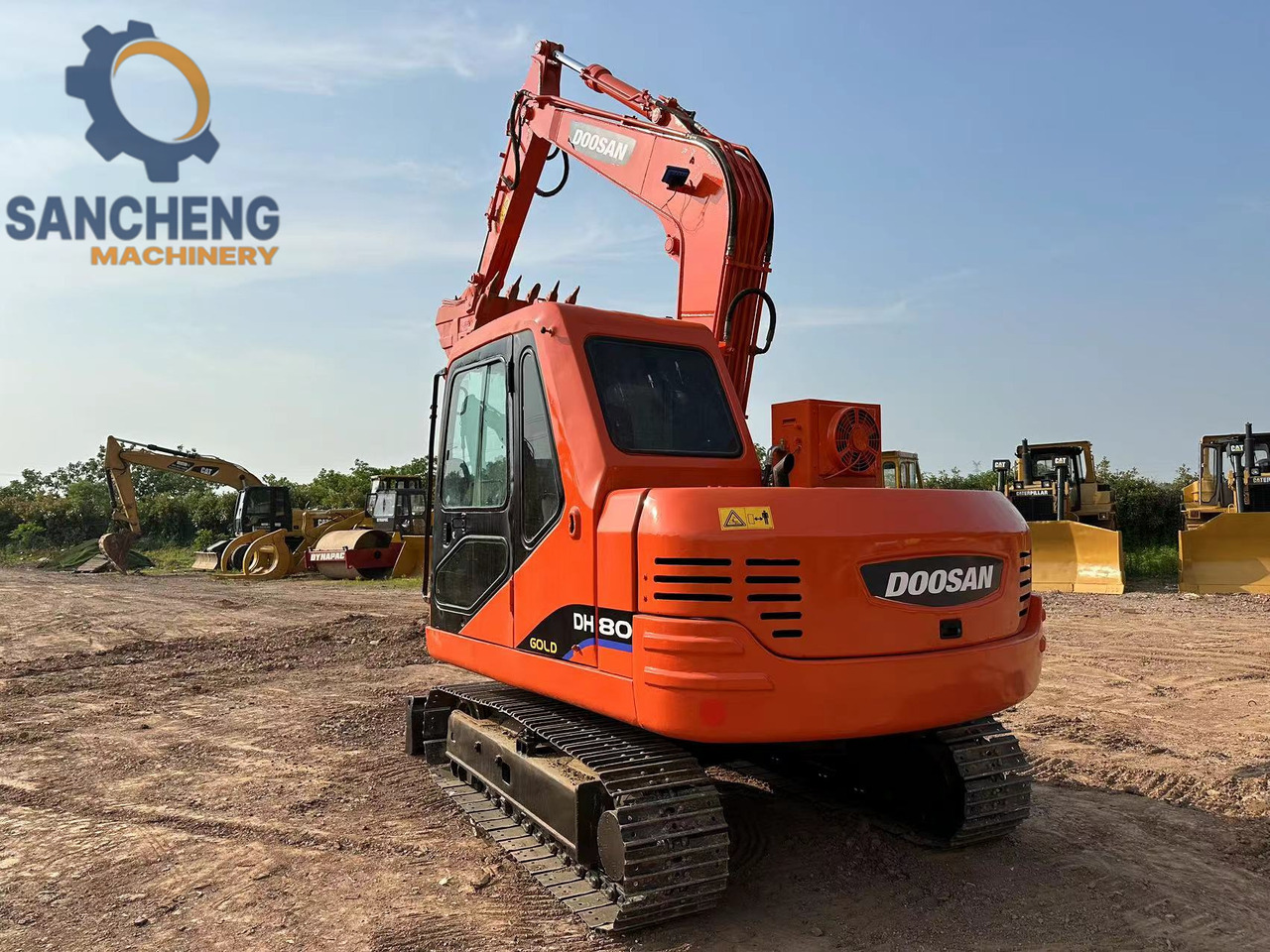 DOOSAN DH80 Mini Excavator - Crawler excavator: picture 2 DOOSAN DH80 Mini Excavator - Crawler excavator: picture 2
