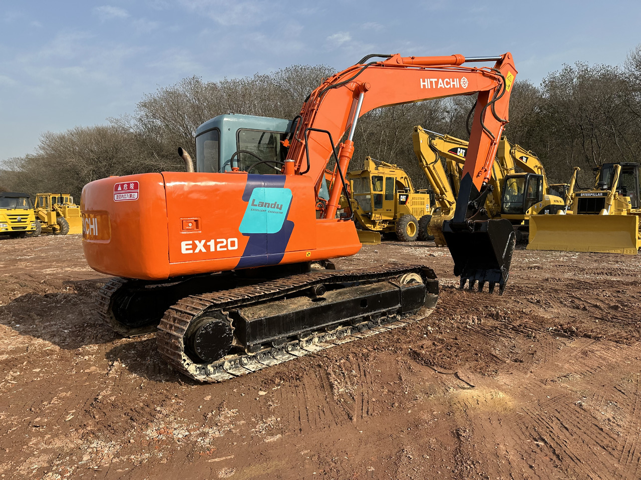 HITACHI EX120 - Crawler excavator: picture 2 HITACHI EX120 - Crawler excavator: picture 2