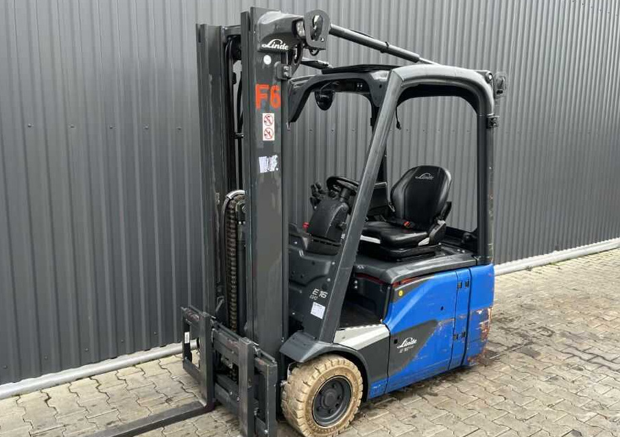 Linde E16C-02 - Electric forklift: picture 1 Linde E16C-02 - Electric forklift: picture 1