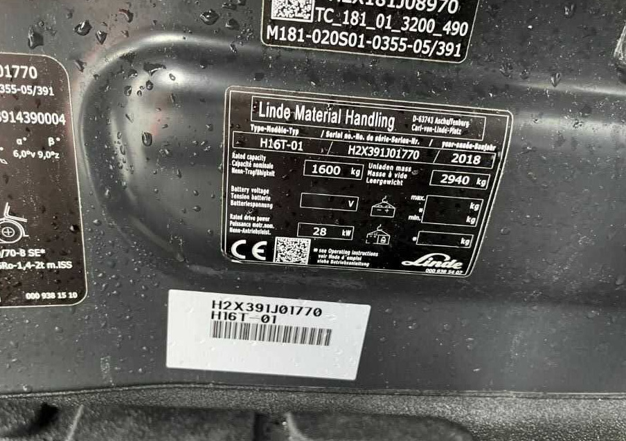 Linde H16T-01 - LPG forklift: picture 4 Linde H16T-01 - LPG forklift: picture 4