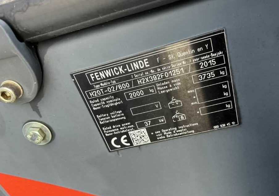 Linde H20T-02/600 - LPG forklift: picture 4 Linde H20T-02/600 - LPG forklift: picture 4