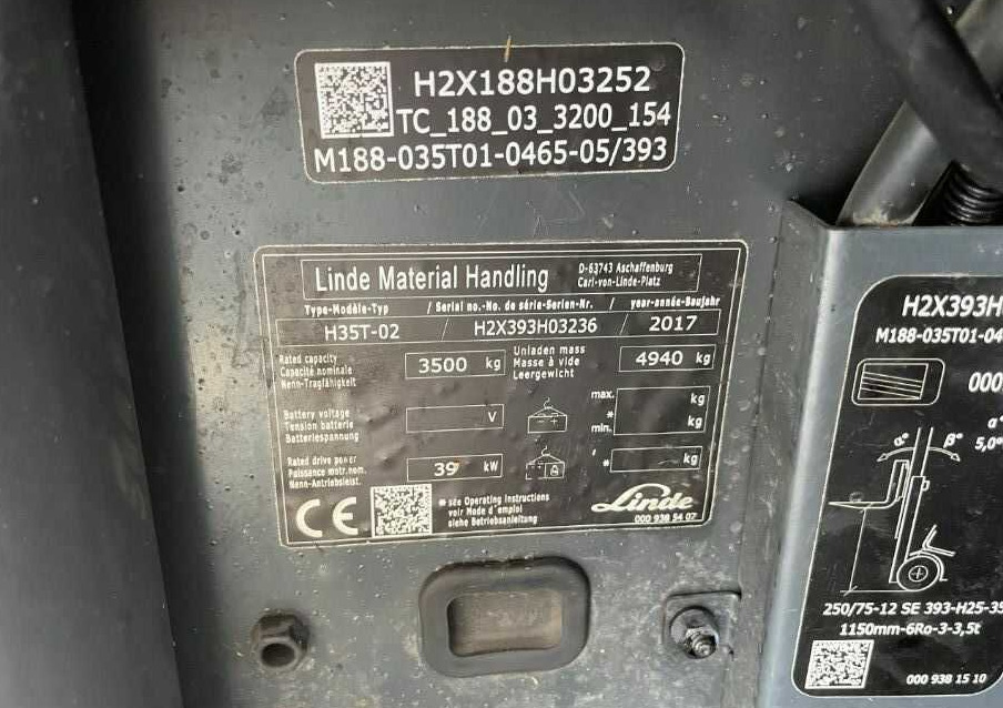 Linde H35T-02 - LPG forklift: picture 4 Linde H35T-02 - LPG forklift: picture 4