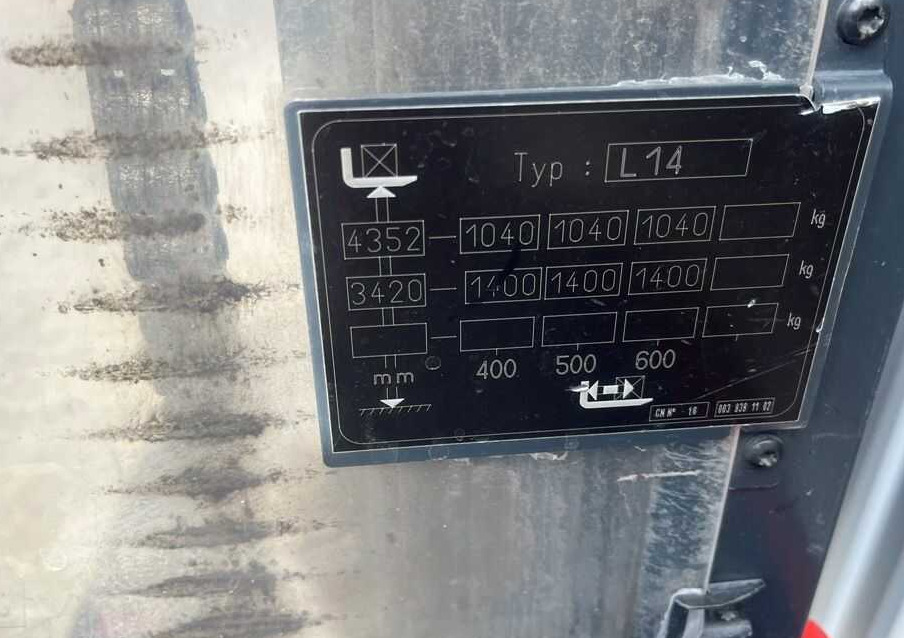 Linde L14 - Stacker: picture 5 Linde L14 - Stacker: picture 5
