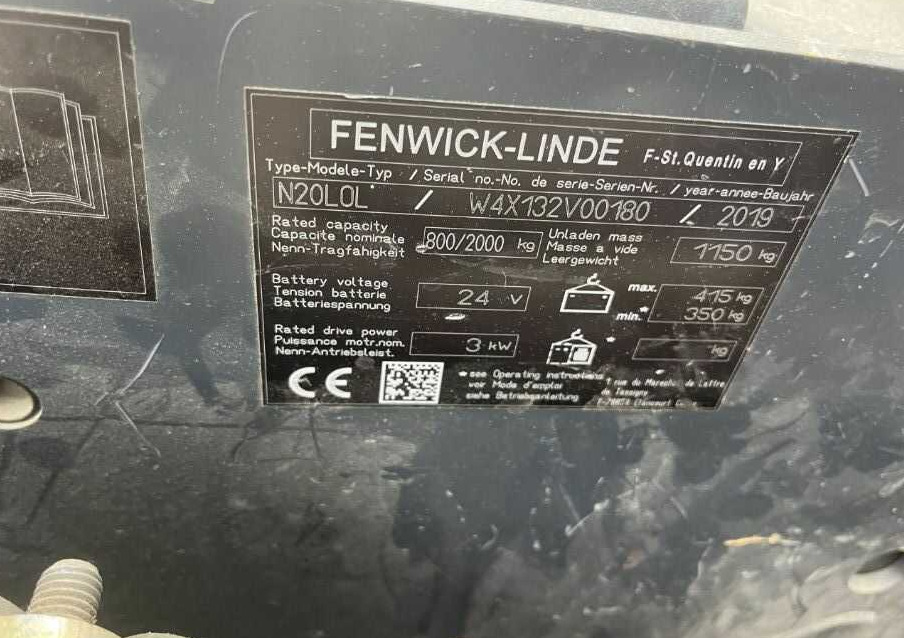 Linde N20LoL - Order picker: picture 4 Linde N20LoL - Order picker: picture 4