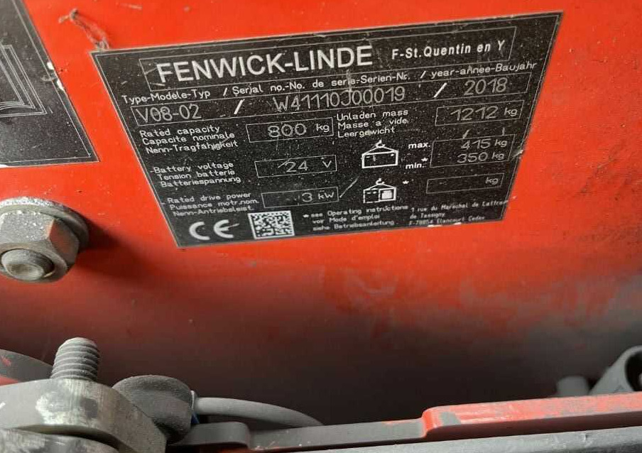 Linde V08-02 - Order picker: picture 4 Linde V08-02 - Order picker: picture 4