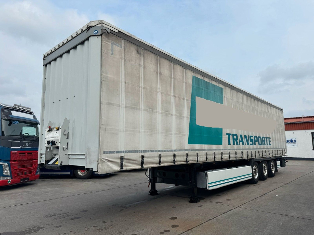Krone PR.PL * ALCOA * PALLETENKASTEN *LIFTACHSE * - Curtainsider semi-trailer: picture 3 Krone PR.PL * ALCOA * PALLETENKASTEN *LIFTACHSE * - Curtainsider semi-trailer: picture 3