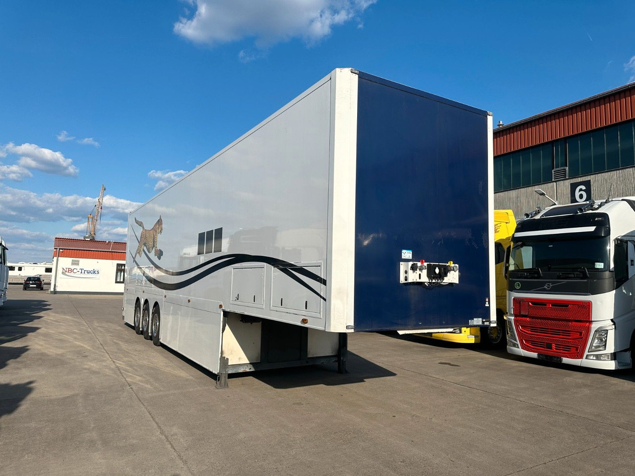 Van Eck PT-3ZI * MOTORSPORT * RACING * TWINDECK * LIFT * - Semi-trailer: picture 4 Van Eck PT-3ZI * MOTORSPORT * RACING * TWINDECK * LIFT * - Semi-trailer: picture 4