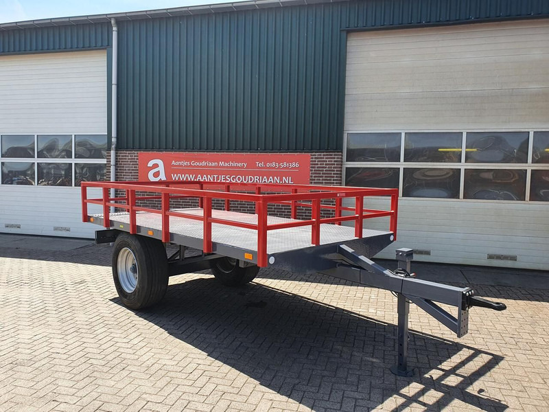 Onbekend Bakkenwagen - Dropside/ Flatbed trailer: picture 1 Onbekend Bakkenwagen - Dropside/ Flatbed trailer: picture 1