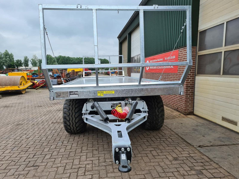Onbekend Balenwagen - Dropside/ Flatbed trailer: picture 5 Onbekend Balenwagen - Dropside/ Flatbed trailer: picture 5