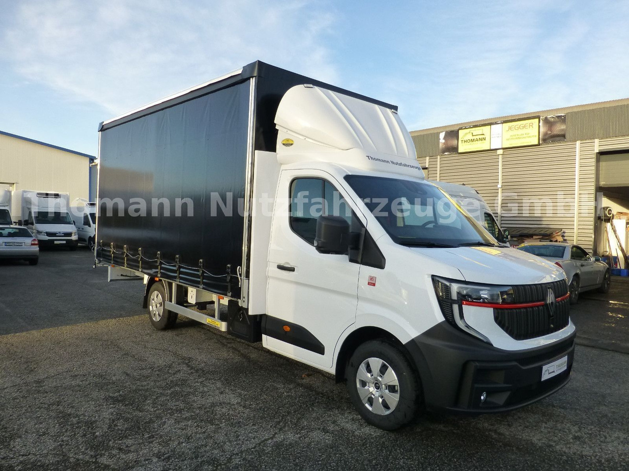 Renault NEW Master Pritsche Plane Vollalu - Curtain side van: picture 1 Renault NEW Master Pritsche Plane Vollalu - Curtain side van: picture 1