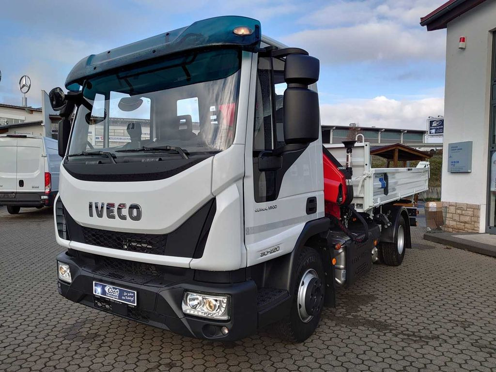 Iveco Eurocargo ML80E22 Kipper + Kran Fassi F65 +Funk - Tipper van: picture 3 Iveco Eurocargo ML80E22 Kipper + Kran Fassi F65 +Funk - Tipper van: picture 3