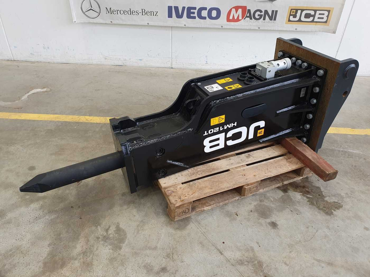JCB HM120T / Hydraulikhammer / MS21 / 12-18 to - Hydraulic hammer for Construction machinery: picture 2 JCB HM120T / Hydraulikhammer / MS21 / 12-18 to - Hydraulic hammer for Construction machinery: picture 2