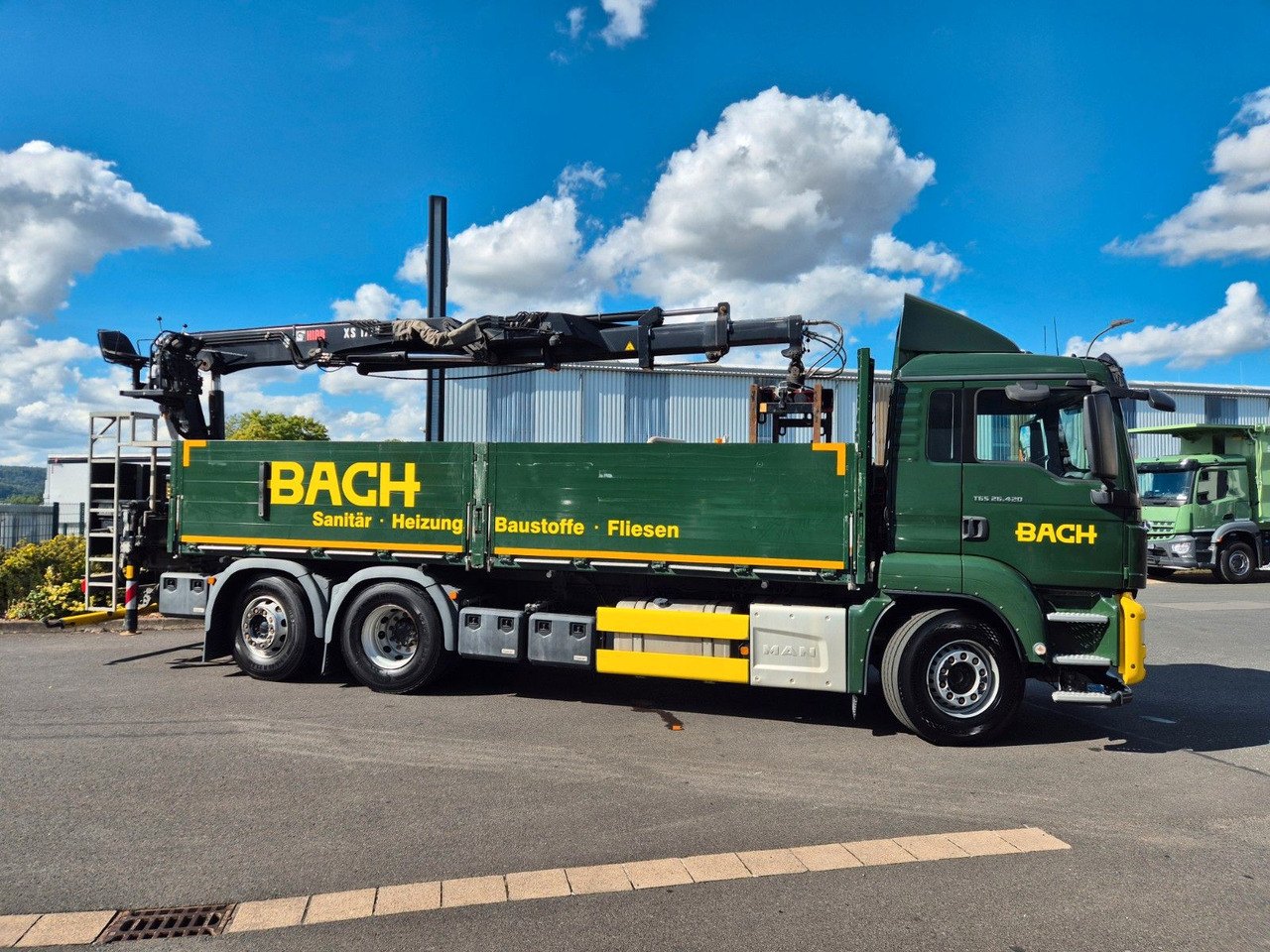 MAN TGS 26.420 6x2-4 LL Hiab 177K PRO 2 Stück - Dropside/ Flatbed truck: picture 5 MAN TGS 26.420 6x2-4 LL Hiab 177K PRO 2 Stück - Dropside/ Flatbed truck: picture 5