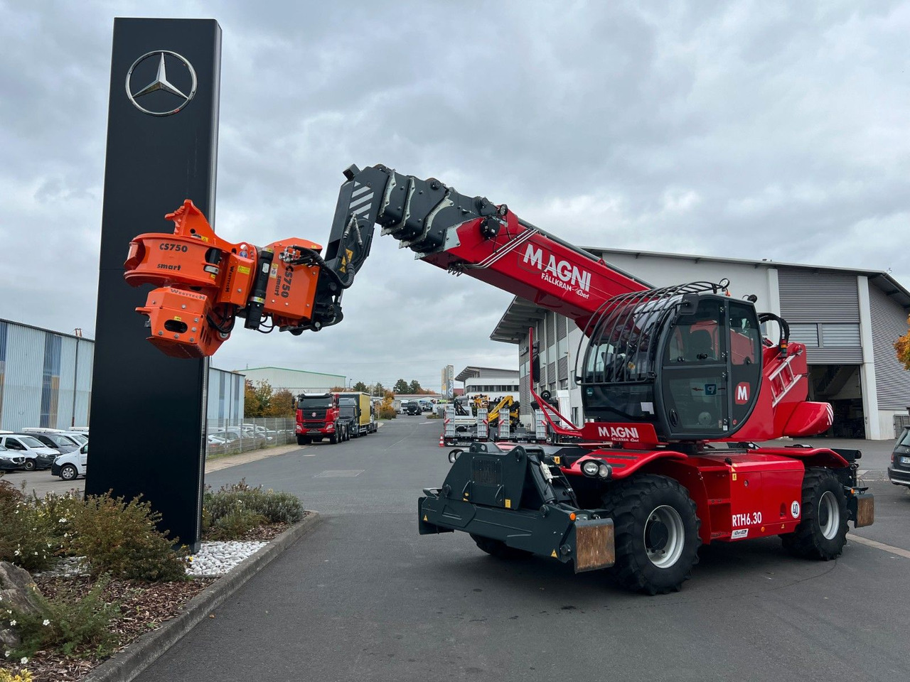 Magni RTH 6.30 SH / Fällkran / Westtech CS750 - Telescopic handler: picture 2 Magni RTH 6.30 SH / Fällkran / Westtech CS750 - Telescopic handler: picture 2